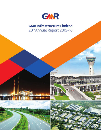 Thumbnail GMR Airports Annual Report 2015-2016