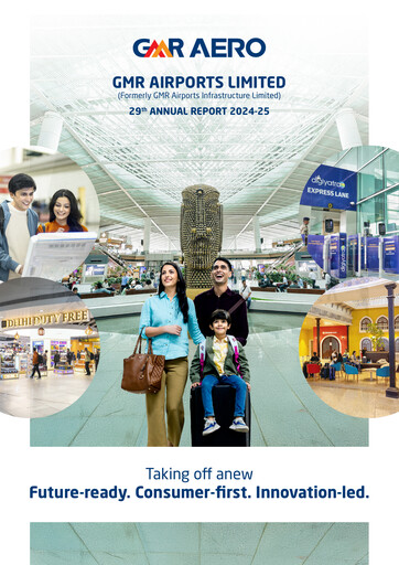 Thumbnail GMR Airports Annual Report 2024-2025