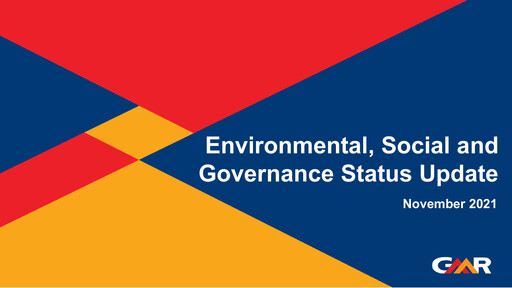 Thumbnail GMR Airports ESG Report 2021