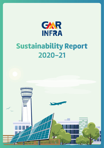 Thumbnail GMR Airports Sustainability Report 2020-2021