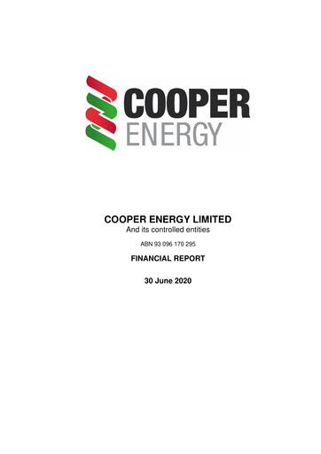 Thumbnail Amplitude Energy Financial Report 2020