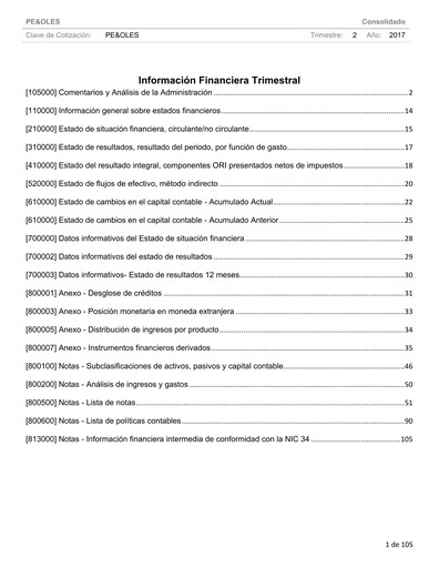 Thumbnail Industrias Peñoles Quarterly Report 2017-q2