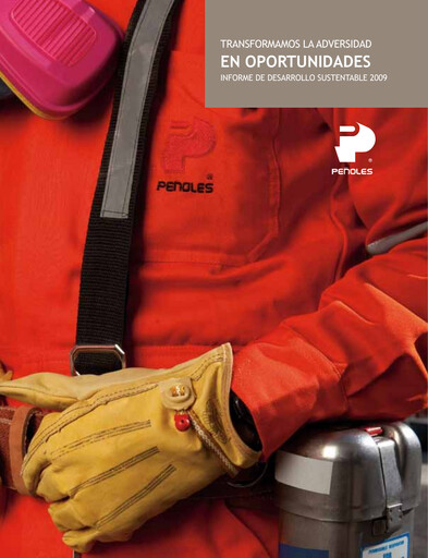 Thumbnail Industrias Peñoles Sustainability Report 2009