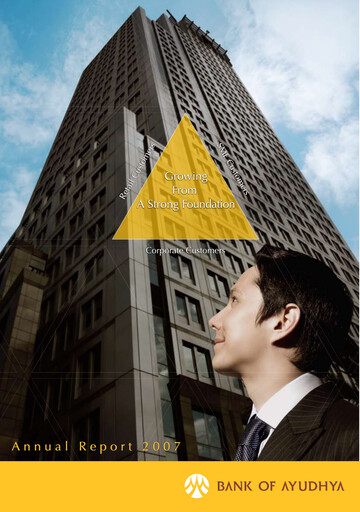 Thumbnail Bank of Ayudhya Annual Report 2007