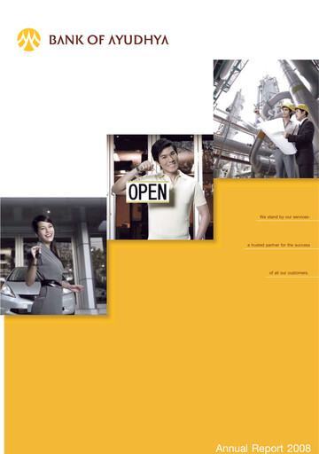 Thumbnail Bank of Ayudhya Annual Report 2008