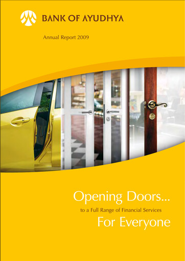Thumbnail Bank of Ayudhya Annual Report 2009