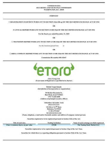 Thumbnail eToro Annual Report 2025