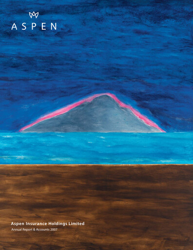 Thumbnail Aspen Insurance Annual Report 2007