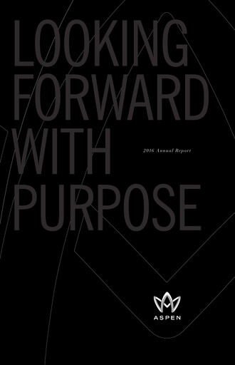 Thumbnail Aspen Insurance Annual Report 2016