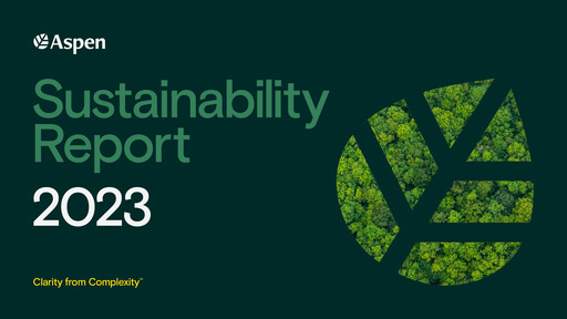 Thumbnail Aspen Insurance Sustainability Report 2023