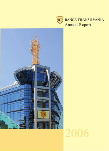 Vorschaubild Banca Transilvania Jahresbericht 2006