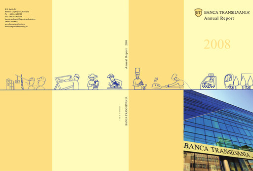 Vorschaubild Banca Transilvania Jahresbericht 2008