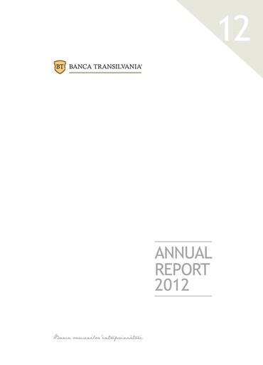 Vorschaubild Banca Transilvania Jahresbericht 2012