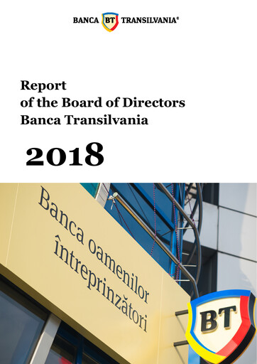 Miniature Banca Transilvania Rapport annuel 2018