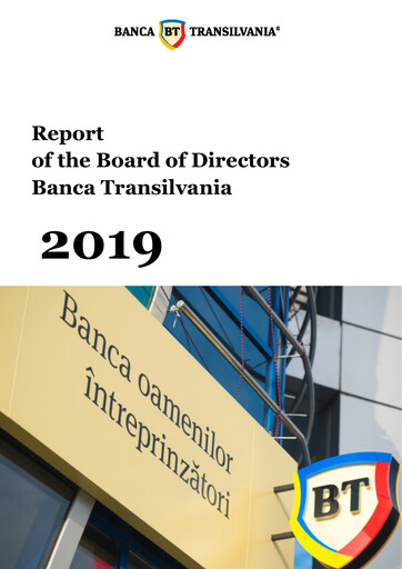 Miniature Banca Transilvania Rapport annuel 2019