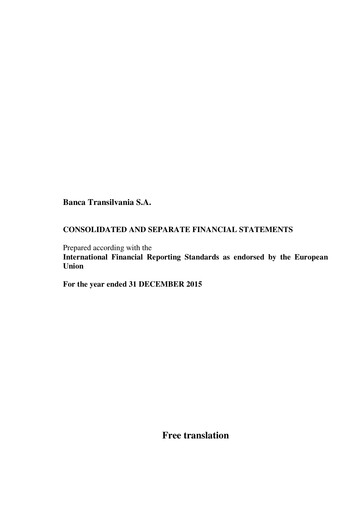 Miniature Banca Transilvania Bilan financier 2015