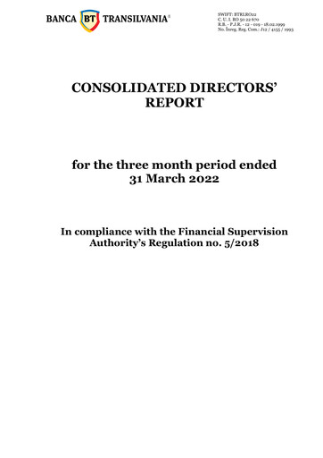 Thumbnail Banca Transilvania Quarterly Report 2022-q1