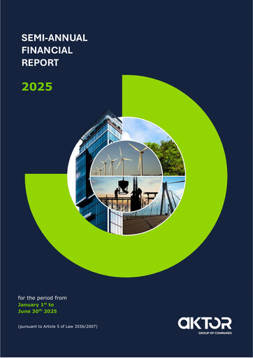 Vorschaubild Aktor Finanzbericht 2025