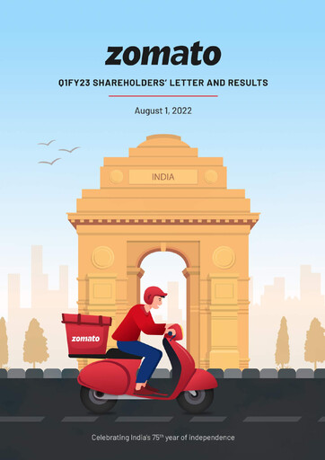 Miniature Eternal (Zomato) Rapport trimestriel 2022-q1