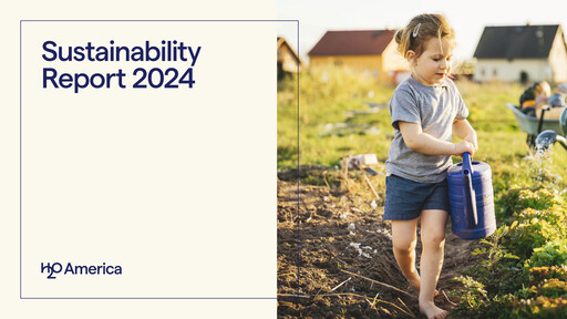 Thumbnail H2O America Sustainability Report 2024