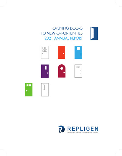 Thumbnail Repligen
 Annual Report 2021