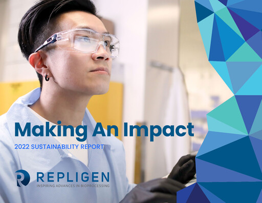 Thumbnail Repligen
 Sustainability Report 2022