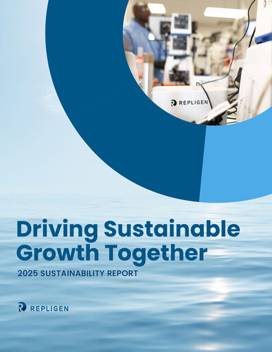 Thumbnail Repligen
 Sustainability Report 2025