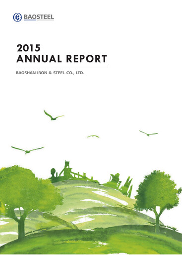 Miniature Baosteel Rapport annuel 2015