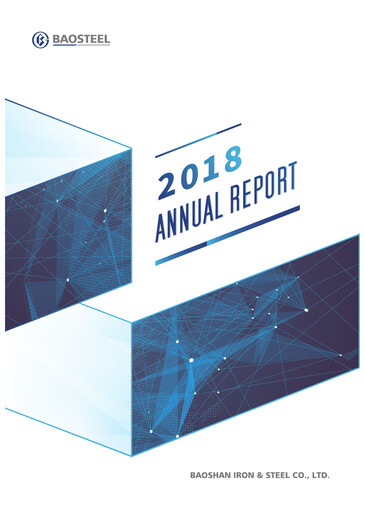 Miniature Baosteel Rapport annuel 2018