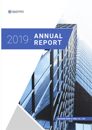 Miniature Baosteel Rapport annuel 2019