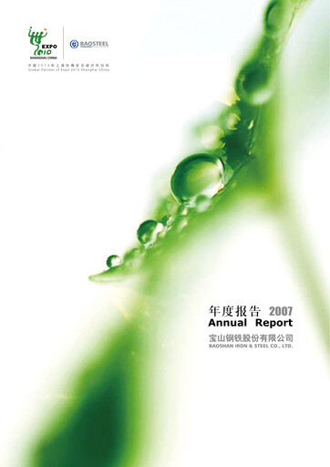 Thumbnail Baosteel Annual Report 2007