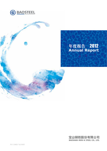 Thumbnail Baosteel Annual Report 2012