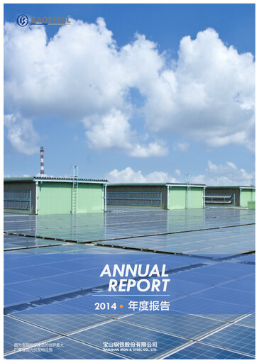 Thumbnail Baosteel Annual Report 2014
