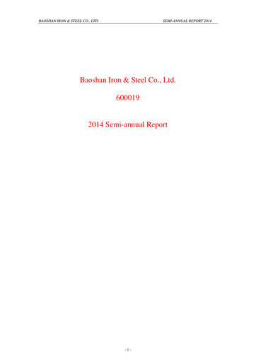 Thumbnail Baosteel Half-year Report 2014-h1