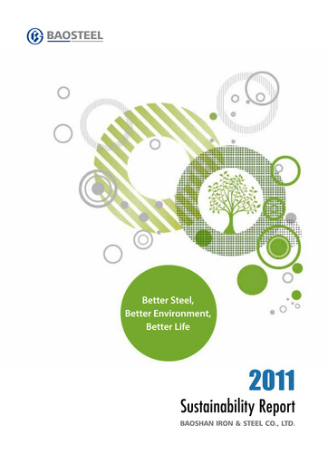 Thumbnail Baosteel Sustainability Report 2011