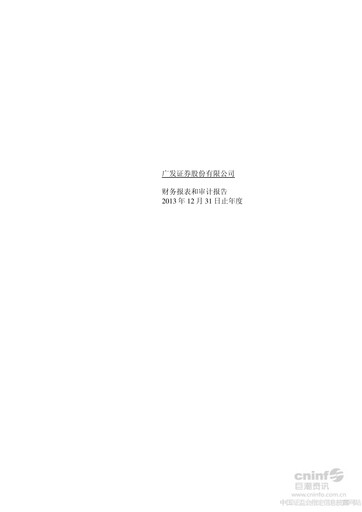 Thumbnail GF Securities Financial Statement 2013