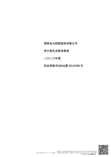 Thumbnail SDIC Power Holdings Financial Statement 2023