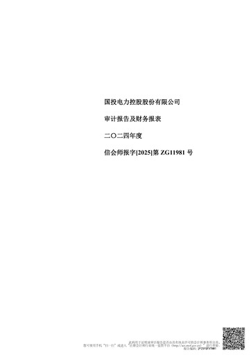 Thumbnail SDIC Power Holdings Financial Statement 2024