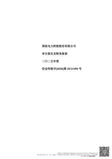 Thumbnail SDIC Power Holdings Financial Statement 2025