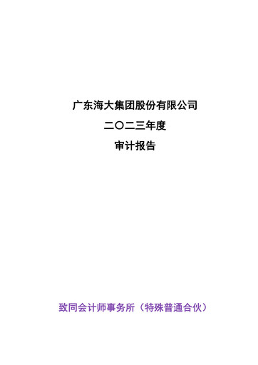Thumbnail Guangdong HAID Group Financial Statement 2023