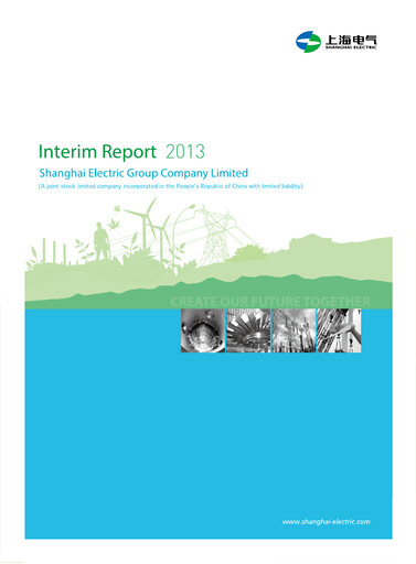 Miniature Shanghai Electric Group Rapport semestriel 2013-h1