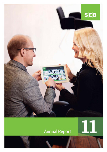 Thumbnail Skandinaviska Enskilda Banken Annual Report 2011