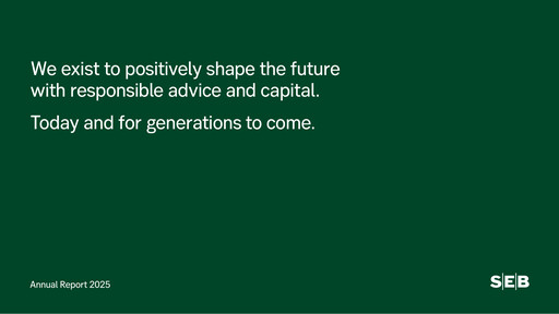 Thumbnail Skandinaviska Enskilda Banken Annual Report 2025