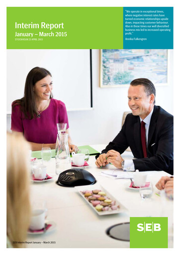 Thumbnail Skandinaviska Enskilda Banken Quarterly Report 2015-q1