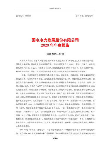 Thumbnail GD Power Development Annual Report 2020