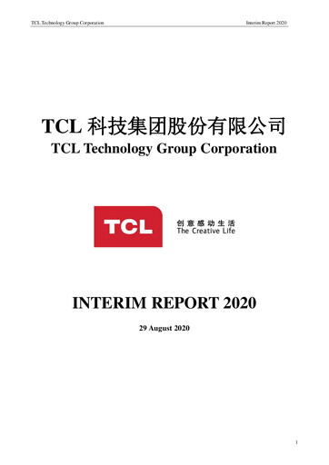 Vorschaubild TCL Technology Group Corporation Halbjahresbericht 2020-h1