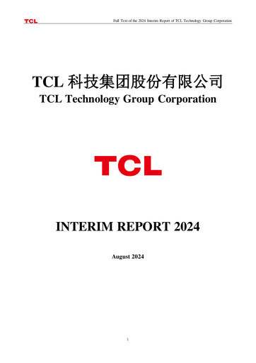 Vorschaubild TCL Technology Group Corporation Halbjahresbericht 2024-h1