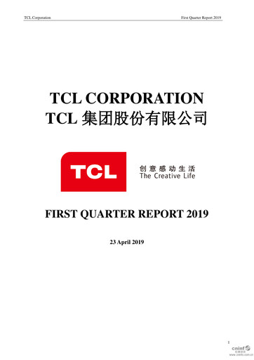 Vorschaubild TCL Technology Group Corporation Quartalsbericht 2019-q1
