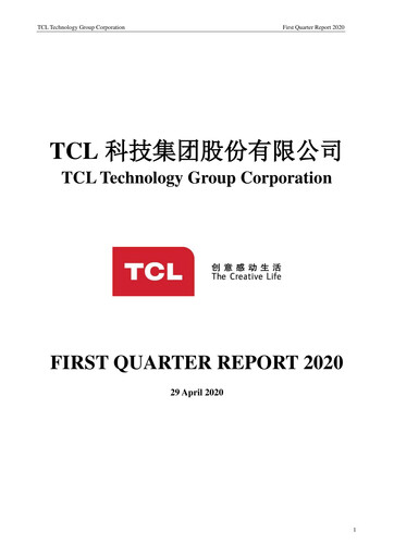 Vorschaubild TCL Technology Group Corporation Quartalsbericht 2020-q1