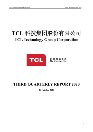 Vorschaubild TCL Technology Group Corporation Quartalsbericht 2020-q3